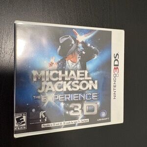 SEALED Michael Jackson: The Experience 3D - Nintendo 3DS Game